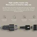 Caricabatteria da auto originale Xiaomi CC07ZM 100W doppie porte USB + USB-C / Type-C a ricarica rapida versione 1A1C, 100W