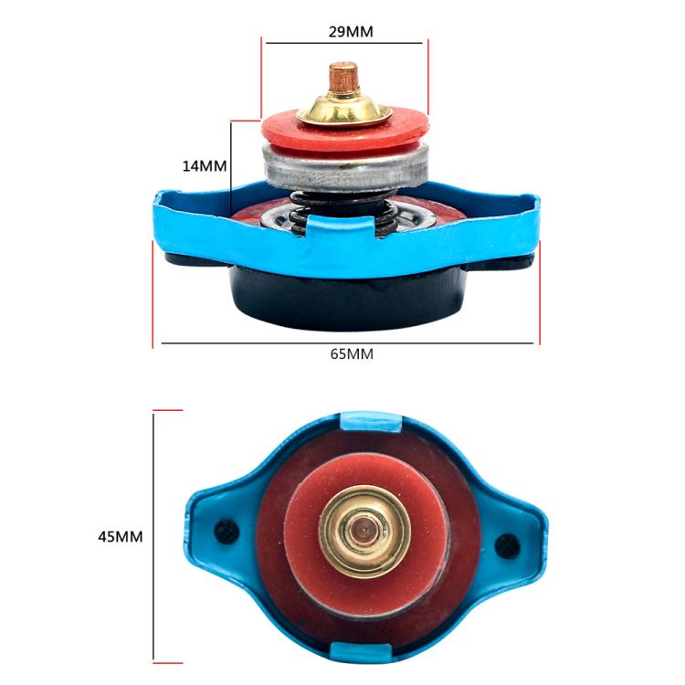 Accessorio per copertura radiatore serbatoio acqua auto, 0.9bar, 1.1bar, 1.3bar