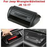 Organizer per scatola portaoggetti per cruscotto auto, vassoio per console centrale in ABS per Jeep Wrangler e Unlimited JK 2012-2017, For Jeep Wrangler & Unlimited JK 2012-2017