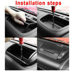 Organizer per scatola portaoggetti per cruscotto auto, vassoio per console centrale in ABS per Jeep Wrangler e Unlimited JK 2012-2017, For Jeep Wrangler & Unlimited JK 2012-2017