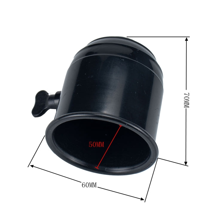 Protezione della sfera di traino del rimorchio del gancio di traino del gancio di traino del gancio di traino del camion dell'automobile da 50 mm, Black