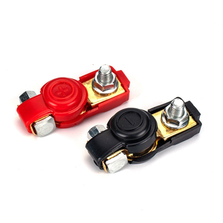 1 paio di morsetti per terminali del cavo della batteria per auto, connettori per batteria, 1 Pair  Battery Clip
