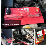 1 paio di morsetti per terminali del cavo della batteria per auto, connettori per batteria, 1 Pair  Battery Clip