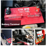 1 paio di morsetti per terminali del cavo della batteria per auto, connettori per batteria, 1 Pair  Battery Clip