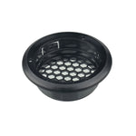 Presa d'aria universale CA con griglia o camper, autobus, barca, yacht, condizionatore d'aria automatico, parti di ricambio, accessori per auto, dimensioni: 100 x 75 mm, Size: 100 x 75mm (with Grid)