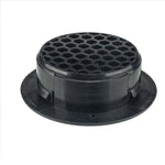 Presa d'aria universale CA con griglia o camper, autobus, barca, yacht, condizionatore d'aria automatico, parti di ricambio, accessori per auto, dimensioni: 100 x 75 mm, Size: 100 x 75mm (with Grid)