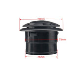 Presa d'aria universale CA per camper, autobus, barca, yacht, condizionatore d'aria automatico, parti di ricambio, accessori per auto, dimensioni: 100 x 75 mm, Size: 100 x 75mm