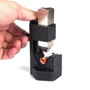 Pinza per piegatrice per cavo batteria per auto Martello per martello Pinza per piegatrice con capocorda con rame T2 4 x 5/16 Terminali per cavi pressati a freddo per carichi pesanti, 4 x 5/16