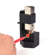Pinza per piegatrice per cavo batteria per auto Martello per martello Pinza per piegatrice con capocorda con rame T2 4 x 5/16 Terminali per cavi pressati a freddo per carichi pesanti, 4 x 5/16