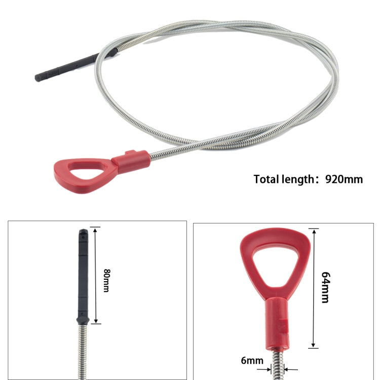 Asta di livello olio per cambio flessibile per auto, asta di misurazione olio da 920 mm 140589152100 per Mercedes-Benz, A3650-01