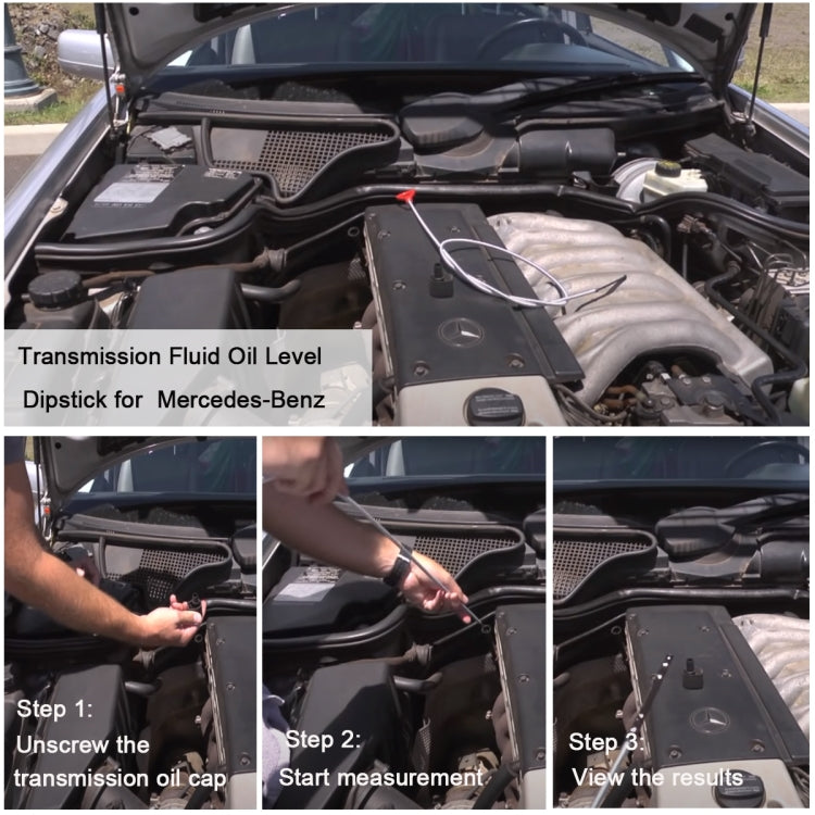 Asta di livello olio per cambio flessibile per auto, asta di misurazione olio da 920 mm 140589152100 per Mercedes-Benz, A3650-01