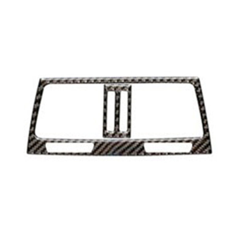 Adesivo decorativo per presa d'aria posteriore in tinta unita in fibra di carbonio per auto per BMW E70 X5 / E71 X6 2009-2013, guida a destra e a sinistra universale, Rear Air Outlet