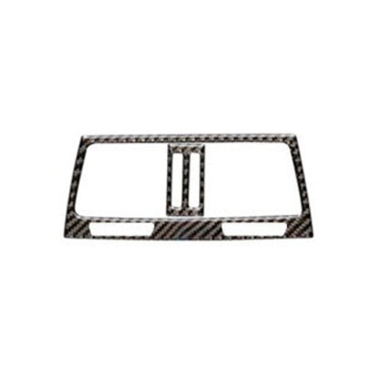 Adesivo decorativo per presa d'aria posteriore in tinta unita in fibra di carbonio per auto per BMW E70 X5 / E71 X6 2009-2013, guida a destra e a sinistra universale, Rear Air Outlet