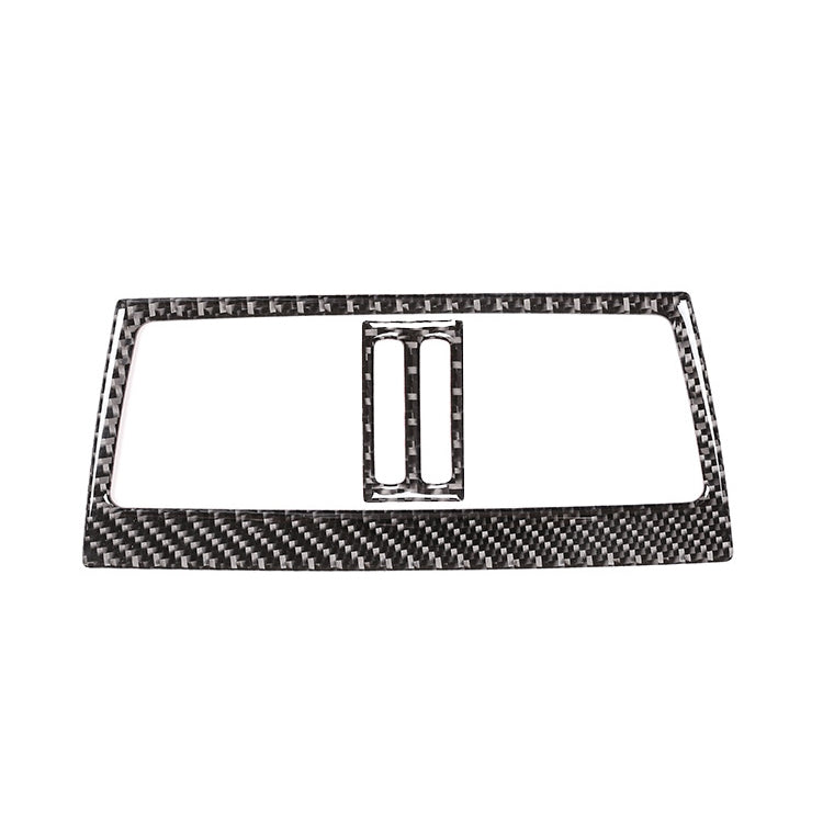 Adesivo decorativo per presa d'aria posteriore in tinta unita in fibra di carbonio per auto per BMW E70 X5 / E71 X6 2009-2013, guida a destra e a sinistra universale, Rear Air Outlet(A)