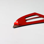 Adesivo decorativo per pulsanti del volante in tinta unita in fibra di carbonio 2 in 1 per BMW E70 X5 2008-2013, guida a destra e a sinistra universale, Steering Wheel Buttons