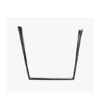 Adesivo decorativo per portabicchieri per auto in fibra di carbonio per BMW E70 X5 / E71 X6 2009-2013, guida a sinistra, Water Cup Holder(Left Drive)