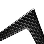 Adesivo decorativo per portabicchieri per auto in fibra di carbonio per BMW E70 X5 / E71 X6 2009-2013, guida a sinistra, Water Cup Holder(Left Drive)