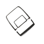 Adesivo decorativo per luce di lettura in tinta unita in fibra di carbonio 2 in 1 per BMW E70 X5 / E71 X6 2008-2013, guida a destra e a sinistra universale, Reading Light