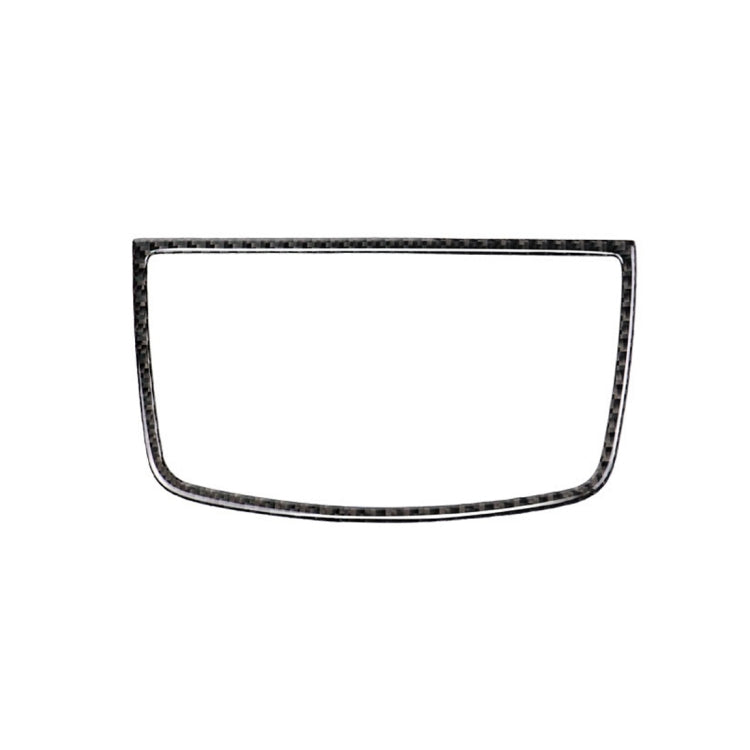 Adesivo decorativo per cornice clacson in tinta unita in fibra di carbonio per auto per BMW E70 X5 / E71 X6 2008-2013, guida a destra e a sinistra universale, Dashboard Horn