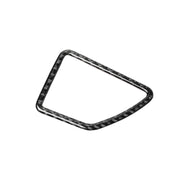 Adesivo decorativo per presa d'aria sul cruscotto in tinta unita in fibra di carbonio 2 in 1 per BMW E70 X5 / E71 X6 2008-2013, guida a sinistra, Dashboard Air Outlet
