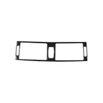 Adesivo decorativo per presa d'aria centrale in tinta unita in fibra di carbonio per auto per BMW E70 X5 / E71 X6 2008-2013, guida a destra e a sinistra universale, Middle Air Outlet