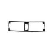 Adesivo decorativo per presa d'aria centrale in tinta unita in fibra di carbonio per auto per BMW E70 X5 / E71 X6 2008-2013, guida a destra e a sinistra universale, Middle Air Outlet