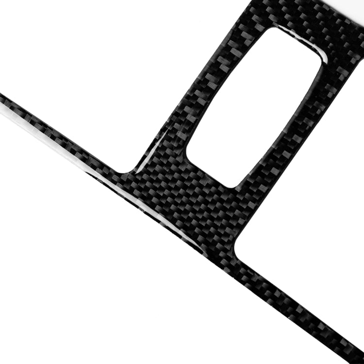 Adesivo decorativo per presa d'aria centrale in tinta unita in fibra di carbonio per auto per BMW E70 X5 / E71 X6 2008-2013, guida a destra e a sinistra universale, Middle Air Outlet