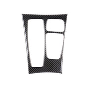 Adesivo decorativo per pannello ingranaggi in tinta unita in fibra di carbonio per BMW X5 2008-2013 / X6 2009-2014, configurazione di basso livello con guida a sinistra, Gear Panel