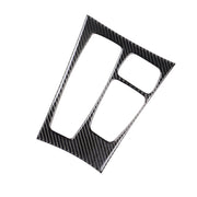 Adesivo decorativo per pannello ingranaggi in tinta unita in fibra di carbonio per BMW X5 2008-2013 / X6 2009-2014, configurazione di basso livello con guida a sinistra, Gear Panel