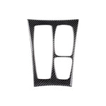 Adesivo decorativo per pannello ingranaggi in tinta unita in fibra di carbonio per auto per BMW X5 2008-2013 / X6 2009-2014, guida a sinistra ad alta configurazione, Gear Panel (High Configuration)