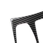 Adesivo decorativo per pannello ingranaggi in tinta unita in fibra di carbonio per auto per BMW X5 2008-2013 / X6 2009-2014, guida a sinistra ad alta configurazione, Gear Panel (High Configuration)