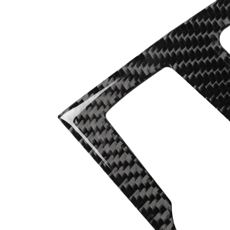 Set di adesivi decorativi per condizionatore d'aria in tinta unita in fibra di carbonio 2 in 1 per BMW E70 X5 2008-2013 / E71 X6 2009-2014, guida a destra e a sinistra universale, Air Conditioner Set