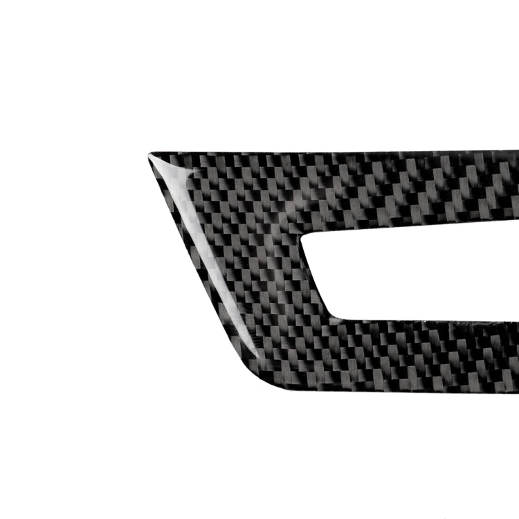 Set di adesivi decorativi per condizionatore d'aria in tinta unita in fibra di carbonio 2 in 1 per BMW E70 X5 2008-2013 / E71 X6 2009-2014, guida a destra e a sinistra universale, Air Conditioner Set