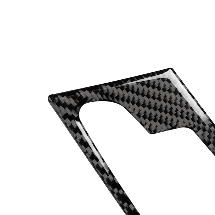 Adesivo decorativo per maniglia della porta in tinta unita in fibra di carbonio 4 in 1 per BMW 2008-2014 X5 E70 / E71, guida a sinistra, Door Handle