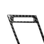 Adesivo decorativo per uscita aria laterale in fibra di carbonio 4 in 1 per BMW 2008-2013 X5 E70 / X6 E71, guida a destra e a sinistra universale, Side Air Outlet