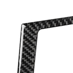 Adesivo decorativo per uscita aria laterale in fibra di carbonio 4 in 1 per BMW 2008-2013 X5 E70 / X6 E71, guida a destra e a sinistra universale, Side Air Outlet