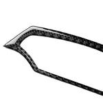 Adesivo decorativo per telaio cruscotto in fibra di carbonio per Audi A4 2009-2010 / A4L 2009-2012, guida a sinistra, For Audi A4 2009-2010
