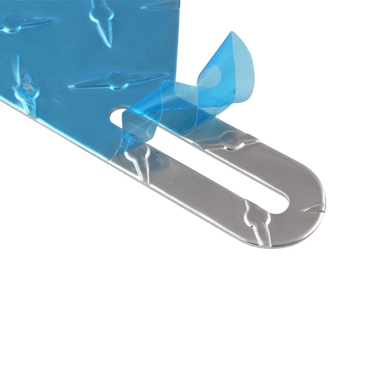 Staffa per luce targa per rimorchio in alluminio con telaio targa posteriore per coda auto, Aluminum Trailer License Plate Light Bracket