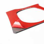 Adesivo decorativo per foro chiave in fibra di carbonio per auto per BMW Serie 3 F30 2013-2018 / F34 2013-2017, guida a destra, Key Hole
