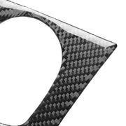 Adesivo decorativo per foro chiave in fibra di carbonio per auto per BMW Serie 3 F30 2013-2018 / F34 2013-2017, guida a destra, Key Hole