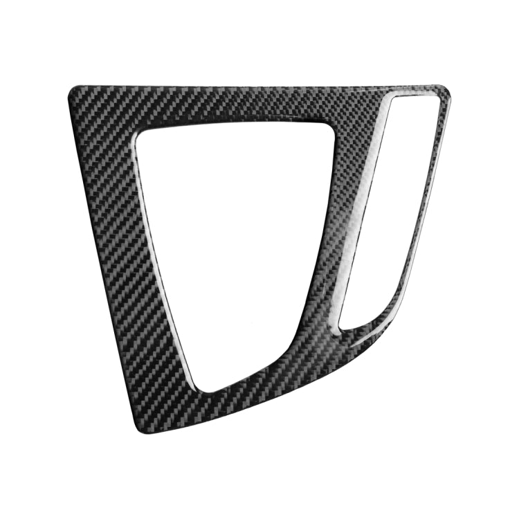 Adesivo decorativo per pannello posizione cambio in fibra di carbonio per BMW 2013-2017 Serie 3 F30 / Serie 3GT F34, Guida a destra, Gear Position Panel