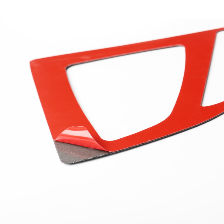 Adesivo decorativo per pannello posizione cambio in fibra di carbonio per BMW 2013-2017 Serie 3 F30 / Serie 3GT F34, Guida a destra, Gear Position Panel
