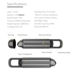 Aspirapolvere potente portatile per auto, Gear Position: One Gears