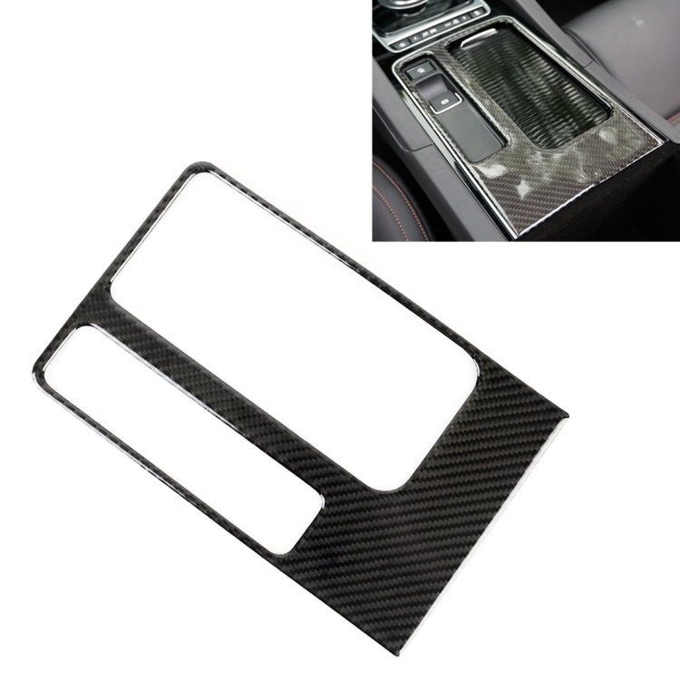 Adesivo decorativo per tazza d'acqua per auto in fibra di carbonio stile B per Jaguar F-PACE, Water Cup (B Style)