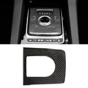Adesivo decorativo per telaio ingranaggi auto in fibra di carbonio per Jaguar F-PACE, Gear Frame