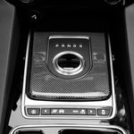 Adesivo decorativo per telaio ingranaggi auto in fibra di carbonio per Jaguar F-PACE, Gear Frame