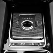 Adesivo decorativo per telaio ingranaggi auto in fibra di carbonio per Jaguar F-PACE, Gear Frame