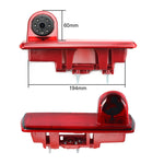 PZ463 Telecamera per auto impermeabile con visione da 170 gradi + monitor retrovisore da 7 pollici per Renault / Opel, PZ463 + 7 inch Rearview Monitor