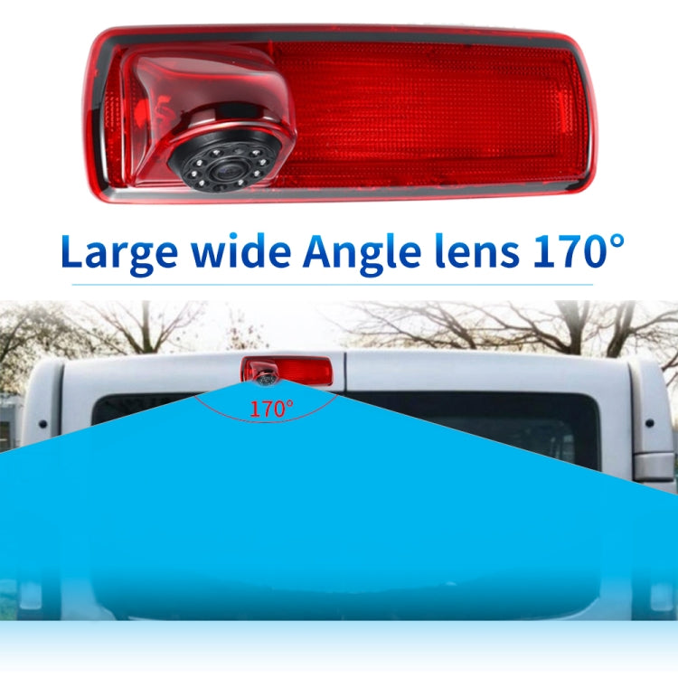 PZ463 Telecamera per auto impermeabile con visione da 170 gradi + monitor retrovisore da 7 pollici per Renault / Opel, PZ463 + 7 inch Rearview Monitor
