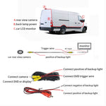 PZ465 Telecamera impermeabile per luce freno per auto per Citroen / Peugeot / Toyota, PZ465
